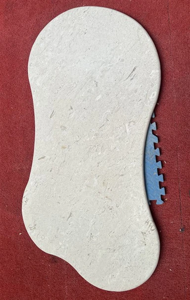 Design béžové mramorové stolní desky Moonlight