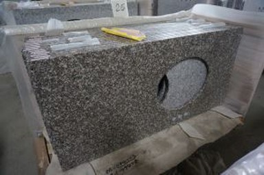 Čína Lacný kámen G664 Bainbrook Hnědá žulová kuchyňská deska a koupelnová sklenice