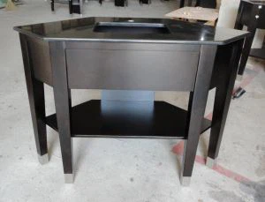 Koupelna Dřevěné skříně na dřevo, marnosti