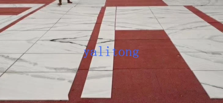China Panda White Marble Tiles Black