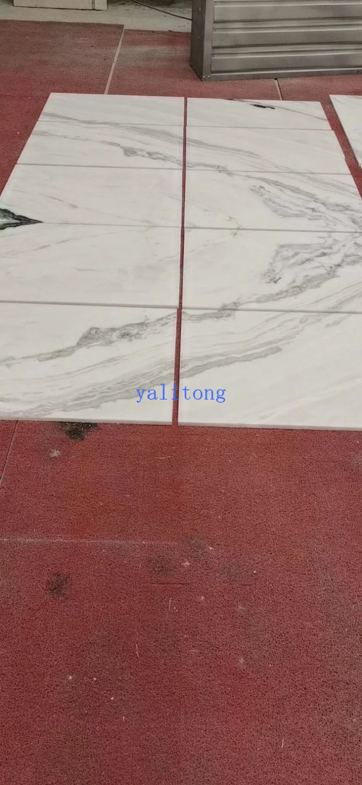 China Panda White Marble Tiles Black