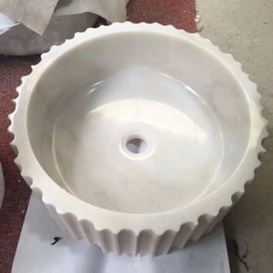 China White Marble Sink Cost