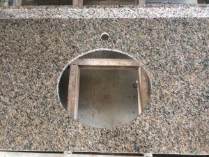 Vanity With New Caledonia Granite