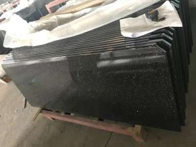 Černá Galaxy Granite Console Top 500