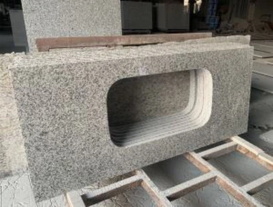 Čína Jilin Bílá žula pracovní deska