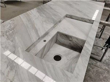 Volakas Bílý mramor Kuchyňská deska