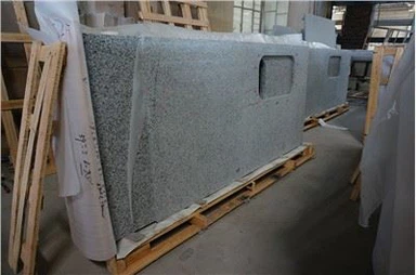 Jilin bílé čínské žulové kuchyňské ostrovy