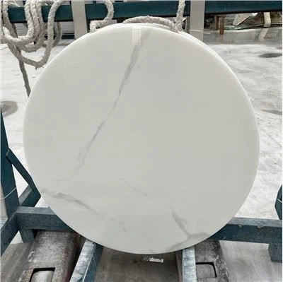 Kavárna s nano krystalizovaným sklem kulatého tvaru